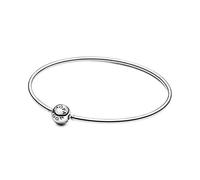 PANDORA Me Bangle 925 Sterling Silver Bracelet, Size: 16cm, 6.3 inches - 598406C00-16