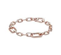 PANDORA ME Bracciale a maglie piccole placcato in oro rosa 14k, 3