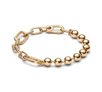 PANDORA ME Bracciale con perline e maglie placcato in oro 14k, 3