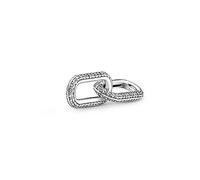 Pandora Me doppio anello 799660C02 pavé bianco