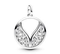 PANDORA ME Medaglione a forma di ali in argento Sterling con zirconia cubica trasparente