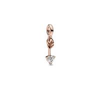PANDORA ME Mini pendente con freccia placcato in oro rosa 14 k con zirconia cubica trasparente