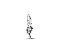 PANDORA ME Mini pendente in argento Sterling con ali d'angelo e zirconi cubici trasparenti