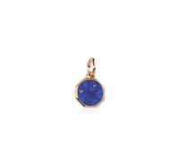 Pandora ME 763388C01 - Mini medaglione in argento sterling con lega di metallo dorato e lapislazzuli, compatibile con ME e Moments, colore: Blu, misura unica, Argento sterling, Lapislazzuli