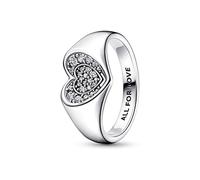 PANDORA Moments 192491C01-52 anello con sigillo a cuore
