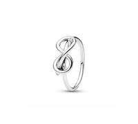 PANDORA Moments 193759C01-56 - Anello in argento sterling con zirconi, misura 56, Argento sterling, Zirconia cubica