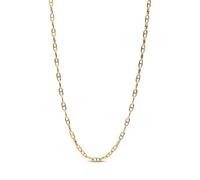 Pandora Moments 363899C00-55 - Collana con ciondolo a forma di ancora, in argento sterling placcato oro 14 carati, misura 55 cm, 55cm, Argento sterling, Nessuna pietra preziosa