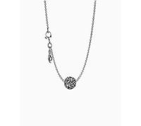 Pandora Moments 590515-45+790964 - Collana classica con ciondolo a forma di cuore, in argento Sterling, misura 45 cm, 45 cm, argento, Nessuna pietra preziosa