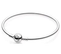 Pandora Moments 590713-19 Sterling Silver Bangle Bracelet - 19cm
