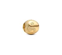 PANDORA Moments 764045C00 - Mini charm in argento sterling con lega di metallo placcato oro 14 carati, compatibile con Moments