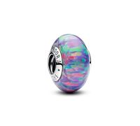 PANDORA Moments 791691C05 - Braccialetto Moments in argento Sterling, colore: viola brillante, misura unica, Argento sterling, Opale