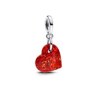 Charm Pendente Cuore Opale Rosso Donna Pandora