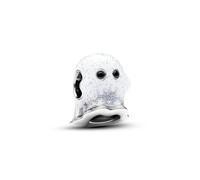Pandora Moments 793404C01 - Charm in argento sterling con cristalli artificiali, compatibile con Moments, misura unica, Argento sterling, Cristallo