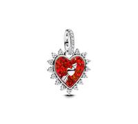 CHARM PENDENTE CUORE CON FRECCIA GIREVOLE DONNA PANDORA