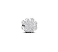 PANDORA Moments 794047C00 Mini breloque en forme de trèfle texturé en argent sterling