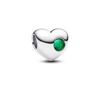 PANDORA Moments 794161C05 - Ciondolo a forma di cuore in argento sterling con cristalli artificiali, compatibile Moments, 794161C05