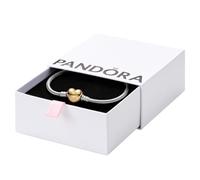 BRACCIALE CHIUSURA A CUORE ORO DONNA PANDORA