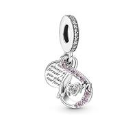 PANDORA Moments - Charm “Mamma per sempre”, in argento sterling