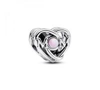 PANDORA Moments - Charm “Mamma per sempre”, in argento sterling