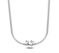 PANDORA Moments Disney Topolino 393529C00-45 - Collana in argento Sterling, compatibile Moments Charms, dimensioni: 45 cm, 45 cm, Argento sterling, Nessuna pietra preziosa