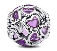 Pandora Mom's Charm with Openwork Hearts 793772C01 1 UD.