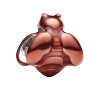 PANDORA Orange Bee Mini Charm in argento Sterling con smalto, Moments, 794903C01