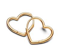 Pandora Orecchini a cerchio asimmetrici a cuore 268307C00 1 UD.