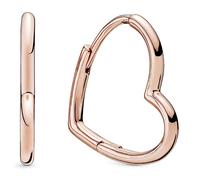 Pandora Orecchini a cerchio asimmetrici a cuore 288307 1 UD.