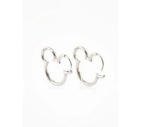 Pandora - Orecchini a cerchio silhouette di Topolino - - Accessories - Donna - Grigio - ONE SIZE