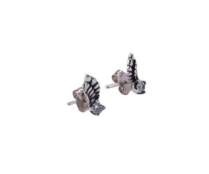 Pandora - Orecchini a Lobo Ali d'Angelo Scintillanti - - Accessories - Donna - Grigio - ONE SIZE