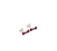 Pandora - Orecchini a lobo Fiocco di Biancaneve - - Accessories - Donna - Rosso - ONE SIZE