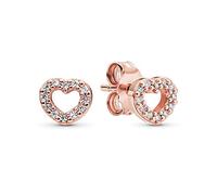 ORECCHINI CUORI ROSE DONNA PANDORA