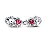 ORECCHINI A LOBO CON CUORI DONNA PANDORA