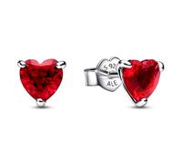 Pandora Orecchini Bottone Cuore Rosso 292549C01 1 UD.