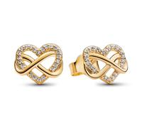 Pandora Orecchini Da Donna Cuore Infinito Brillanti Color Oro 26266