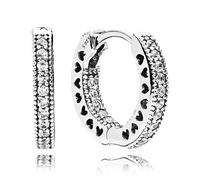 PANDORA Orecchini Infinito Cuori 296317CZ