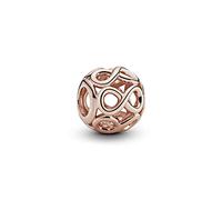 PANDORA Passions Ciondolo a forma di infinito placcato in oro rosa 14k