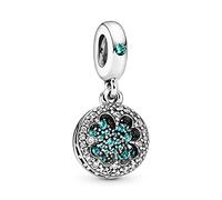Pandora Perlina portafortuna in argento scintillante Moments 797906NRGMX