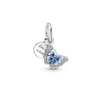 Pandora 790757C01 Ciondolo a forma di farfalla blu