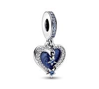 Pandora Romantico charm in argento Cuore con stelle 792356C01