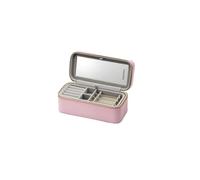 PANDORA Portagioie da donna, organizer per gioielli, originale, portagioie da donna e ragazza, portagioie da viaggio. Colore rosa. (200 x 101 x 85 mm).