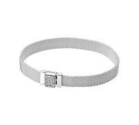 PANDORA Reflexions Bracciale in argento Sterling con zirconi cubici trasparenti, 20