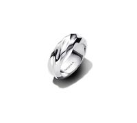 PANDORA Rippled sterling silver ring