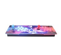 Pandora Saga DX precaricato con 516 giochi verticali + 3000 orizzontali, cocktail a 3 lati, console di gioco Pandora Box Arcade, Pulsante LED di precisione a 8 vie Joysitck USB Trackball, 1280X720