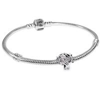 Pandora Set Regalo Schmuck Donna Bracciale Argento Albero Famiglia 21765