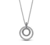 Orecchini bicolore Pandora Nut 282314C01