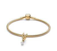 PANDORA Starter set bracciale donna oro cuore avvolto 21118