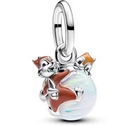 Pandora Sterling silver Enamel Synthetic Opal White 793532C01 Pendente