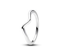 PANDORA Timeless 193095C00-56 anello a onda lucido