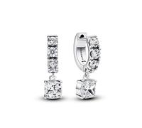 Pandora Scintillanti orecchini a cerchio con pendenti Pavé Timeless 293547C01